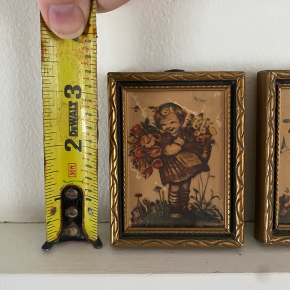 HUMMEL Vintage Lot of 4 Miniature HUMMEL Pictures West Germany Collectibles. - Picture 8 of 13